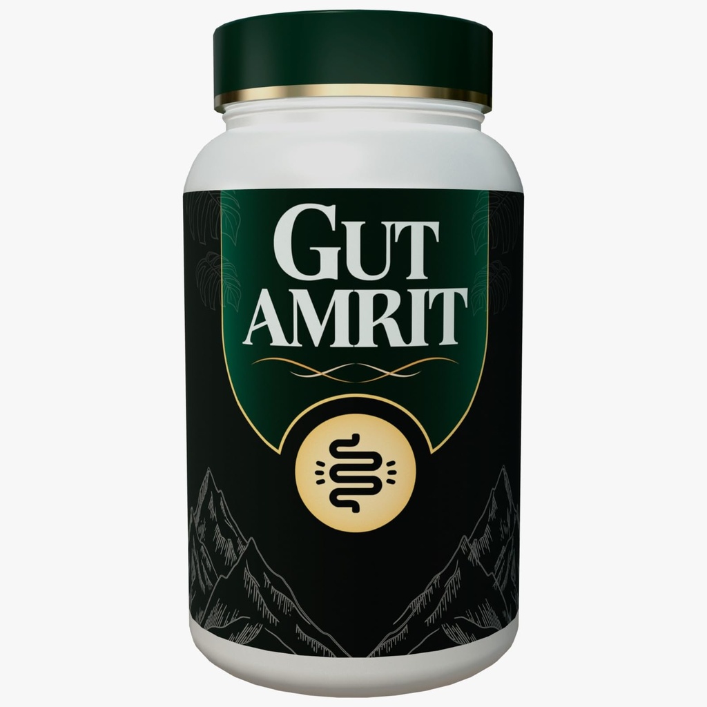 Gut Amrit Powder Herbal Supplement for Gut Health