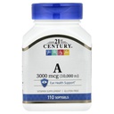 21ος αιώνας A 10.000 I.U. Softgels, 110 κόμης