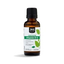Tüm Gıdalar Pazarı, D-3 Sıvı Mint Flavor 1000IU, 1 OZ