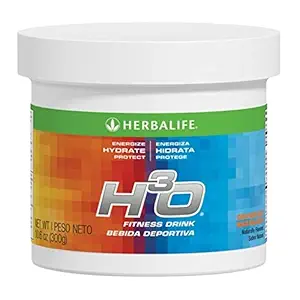 Herbalife H3O Fitness İçecek: Orangeade Canister 10.6 Oz (300g), Carbohidrat Hemen Enerji için, Enerji, Energize, Hydrate, Koruma, Doğal Flavored