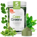 Zahler Core Greens Συμπληρώματα διατροφής - Superfood Powder - Super Green Juice & Smoothie Mix - Phytonutrient Πλούσιο με Spirulina, Chlorophyl & More - Kosher Superfood