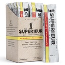 Superieur Sea Mineral Electrolyte Powder, Strawberry Lemonade, 14 Packets
