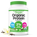 Ya da Geri Organik Vegan Protein Toz, Vanilla Bean - 21g Plant Protein, 6g Prebiyotik Fiber, No Lactose Malzemeler, No Ek Olmayan Şeker, Non-GMO, For Shakes & Smoothies, 2.03 lb (Pazarlama May Vary)