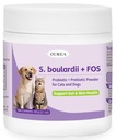 S.boulardii + FOS Pet Probiotic Powder for Dogs & Cats, 6.7 Billion CFU, Gut & Immune Support, Loose Stool & Digestive Upset Relief, Improves Stool Consistency, Skin Health, Veterinarian Recommended