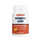 Βιταμίνη C 1000mg με Ψευδάργυρο, Τριαντάφυλλο HIPS και Εσπεριδοειδή Βιοφλαβονοειδή, Συμπλήρωμα Ανοσολογικής Υποστήριξης Αντιοξειδωτικά Προστασία, 120 Κάψουλες