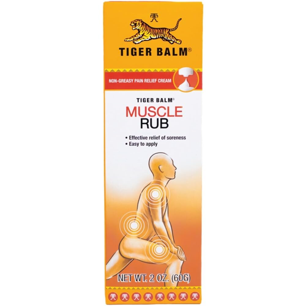 Tiger Balm Muscle Rub, 2 oz – Packaging May Vary