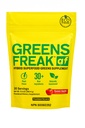 Pharmafreak Greens Freak Super Greens Powder for Gut Health, Energy & Immunity – 30+ Superfoods, Spirulina, Chlorella, Wheatgrass, Probiotics & Digestive Enzymes – Naturally Sweetened – 30 Servings