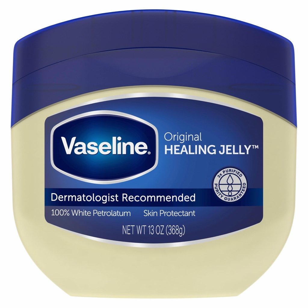 Vaseline Petroleum Jelly Original Skin Care For Dry Skin and Eczema Relief 100% Pure Petroleum Jelly 13 oz
