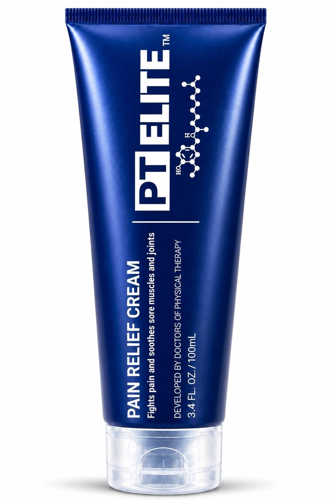 Physical Therapist Developed Pain Relief Cream for Muscles & Joints - Fast-Acting Capsaicin, Menthol & Arnica - Arthritis, Sore Muscle, Back, Shoulder & Knee Relief - Non-Greasy Recovery Cream, 3.4 oz