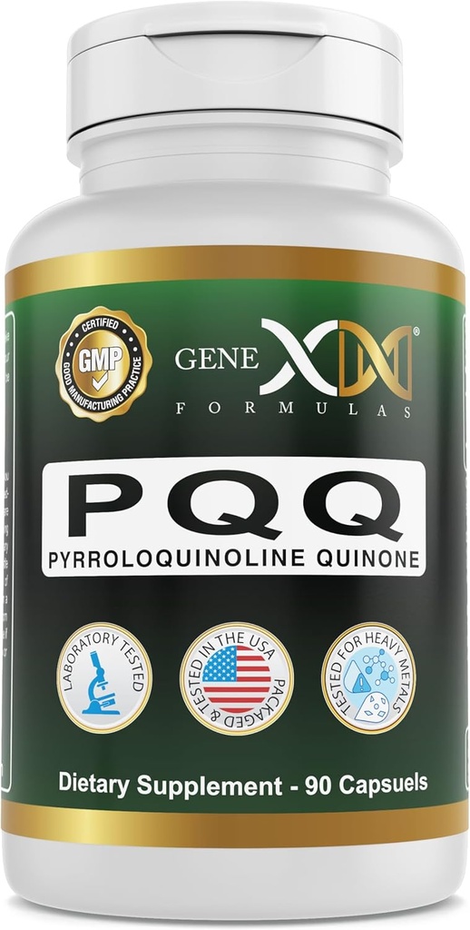 Genex Formulas 20mg PQQ Πυρρολοκινολίνη Κινόνη (90 κάψουλες) 