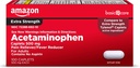 Temel Bakım Ekstra Kuvvet Ağrısı Yardımı, Acetaminophen Caplets, 500 mg, Pain Reliever/Fever Function, 100 Count (Pazarlama değişebilir)
