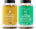 Purge! Uric Acid Flush ve Vital Liver Sche - Detox, Cleanse ve Joint Support & Active Mobility Plus Optimal Liver Function & Digestive Health