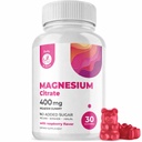 DR. MORITZ Magnezyum Gummies for Yetişkinler - Sugar-Free Calm Magnezyum Gummies - Raspberry Flavor - Non-GMO, 400 mg (30 Count)