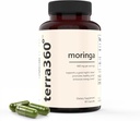 800mg Moringa Capsules - Pure Moringa for Energy, Immune Support, Skin Health & Vitality - Nutrient-Rich Super Food with Essential Vitamins & Antioxidants, 60 Capsules
