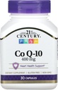 21. Yüzyıl Co Q10 400 mg Veg Capsules, 30 Kont