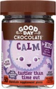 Çocuklar için İyi Day Chocolate Natural Calming Supplement, Camomile, L-Theanine, Fair Trade and Non-GMO Chocolate, 50 Pieces
