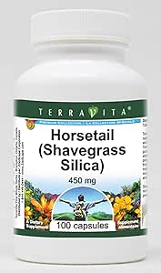 Αλογοουρά (Shavgrass Silica) - 450 mg (100 κάψουλες, ZIN: 511334) - 3 συσκευασίες