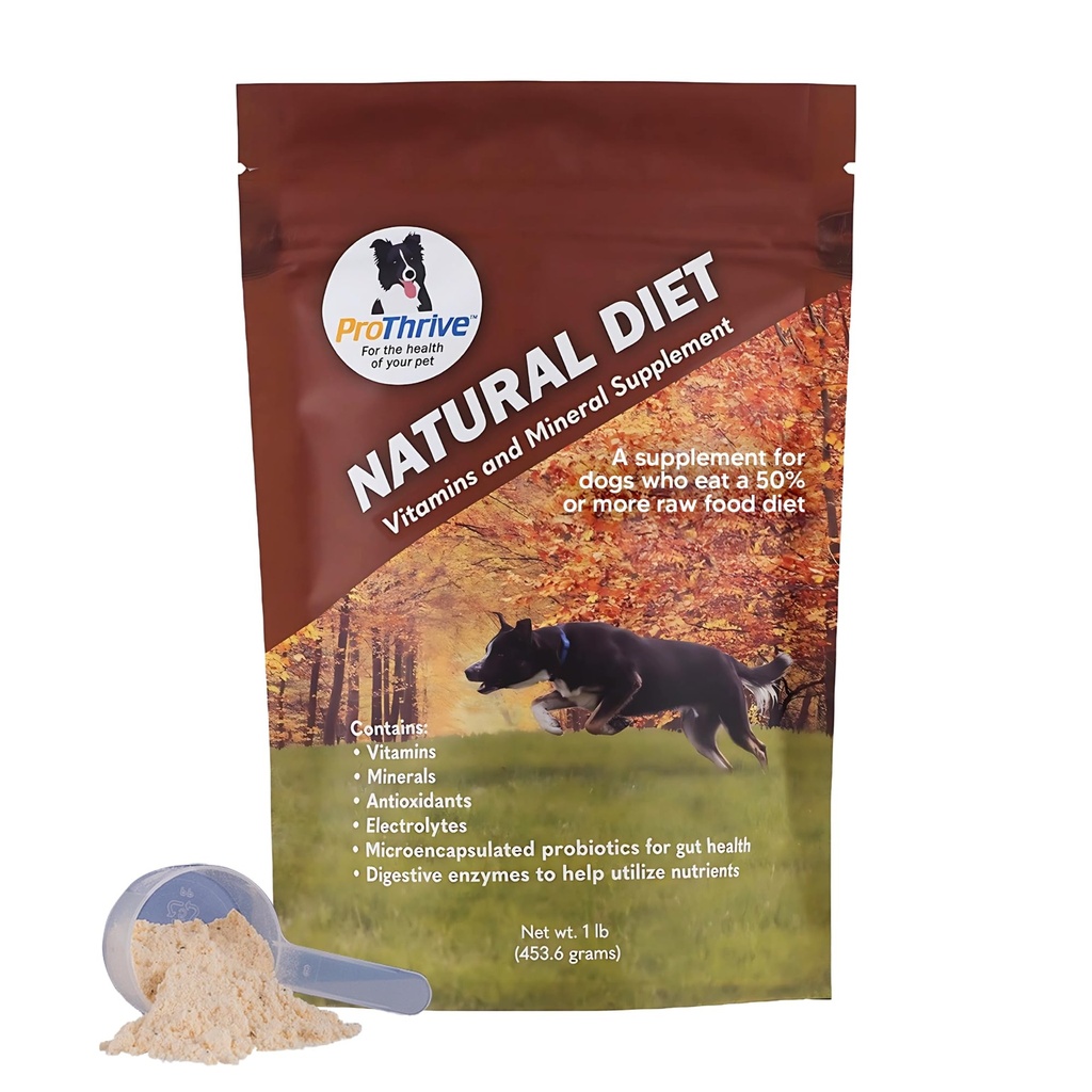 Formulated Canine Natural Diet Vitamins Supplement 1lb