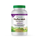NaturVet VitaPet Adult Daily Vitamins for Dogs With Breath Aid – Includes Full Spectrum of Vitamins, Minerals, Omega-6 Fatty Acids, Parsley – Designed for Dogs Over 1 Year – 60 Ct.