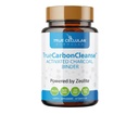 TrueCarbonCleanseTM - Mükemmel Gut Detoxifier & Binder - Organik Banyo Aktif Charcoal Capsules - 60 Capsules - Vegan, GMO, Gluten Free, Soy Free, Non-Toxic sertifikalı