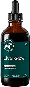 Mountain Meadow Liver Glow (Original Formula), Gelişmiş Detoxifier ve Regenerator Liver Health ve Function - 4 oz - Happy Liver için