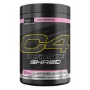 Cellucor C4 Ultimate Shred Pre Workout Toz, Metabolism Supplement with Cayenne Ekstraksiyon+300 mg Caffeine+TeaCrine+Dynamin - Pink Lemonade, 20 Servisler