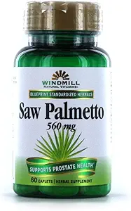 Windmill bitkiselleri palmetto 320 mg diyet ek kapakları gördü - 60 ea