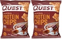 Quest Nutrition BBQ Protein Chips,19g Protein,4g Net Carb,Gluten Free,1.1 oz,(Pack of 24)
