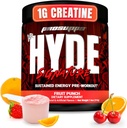 PROSUPPS Mr. Hyde Signature Pre Workout Powder with Creatine, Beta Alanine & Caffeine - Απόδοση, Ενέργεια & Αντοχή - Καθαριότητα & Γυμναστήριο Συμπληρώματα για Άνδρες & Γυναίκες (Fruit Punch, 30 Services)