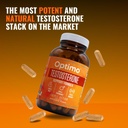 Optimo Turbo Boost Stacker - Overdrive testosteron Support ve DHEA +Bioperin