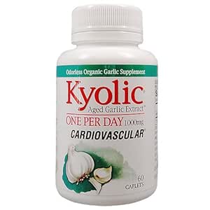 Kyolic Aged, One Per Day, 60 Caplets, 1000 mg, Wakunaga