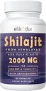 2000 MG Shilajit Supplement,Shilajit Giyim Organik,Shilajit Capsules,% 100 Pure Shilajit 85+ Trace Minerals & 60 Fulvic Acid,Boost Energy & Immunity,Vegetarian, Natural,60 Capsules