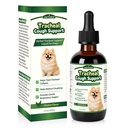 Trachea Cough Elixir, Collapsed Trachea Support for Dogs, Tracheal & Respiratory Airway Liquid, Dog Cough Relief Drops for Small Breeds, Natural Herbal Formula 2 fl oz Chicken Flavor