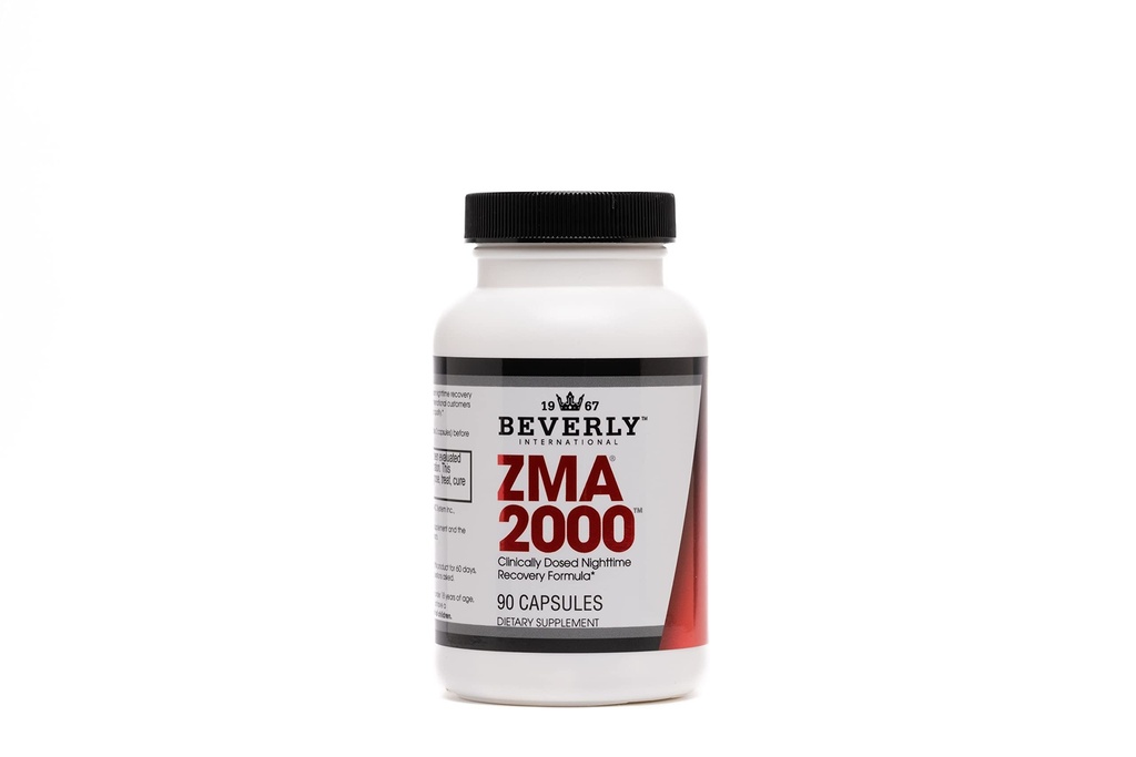Beverly International ZMA 2000, 90 Κάψουλες. Η σύνθεση της BI έχει σχεδιαστεί για να βελτιώσει τη μυϊκή δύναμη, την αντοχή, την υποστήριξη ανοσοποιητικού συστήματος και την αποκατάσταση Post Training. Ασπαρτικό μαγνήσιο ψευδαργύρου + βιταμίνη Β6