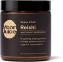 Reishi by Moon Juice - Organik Reishi Mushroom Toz Ekstraksiyon (700 mg 1,3 ve 1.6 Beta-Glucans per Service) - Destekler Mood, Concentration & Health Immune System - Vegan, Non-GMO (1.3oz)