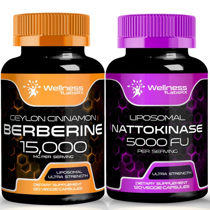 Nattokinase Supplement Capsules - 5000 FU - Saf Japon Natto Extract, Heart ve Immune Support