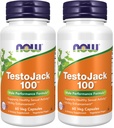 Şimdi Tamamlar, TestoJackTM 100 LJ100® ile, Tongkat Ali (Eurycoma longifolia), Tribulus ve ZMA®, 60 Veg Capsules (Pack of 2)