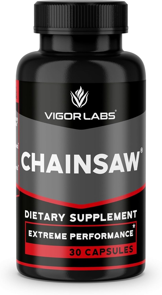 Vigor Labs (30 Capsules), Destekler Firmalığı, Stamina ve Endurance, Diyetsel Supplement to Boost Blood Flow (Made in USA)