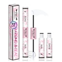 PROLASHBEAUTY Lash Cluster Glue Clear Lash Glue Lash Bond and Seal for Eyelash Clusters 2-3S Fast Drying Waterproof Strong Hold 72H+ Eyelash Glue (10ml, Clear Bond & Clear Seal)