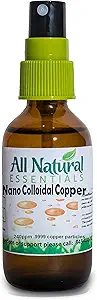 Nano Colloidal Copper Colloidal Mineraller Supplement Colloidal Copper Mineral 2oz 240ppm Şişe Kosher, Yetişkinler için tüm doğal colloidal Bakırı Onayladı, Erkekler, Kadınlar, Çocuklar
