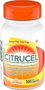 Occasional Constipation Relief için Citrucel Mecellulose Fiber Caplets for Occasional Constipation Relief, Orange Flavor - 1 Count