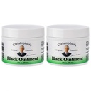 Christopher's Original Formulas Black Drawing Ointment, Natural Herbal Drawing Salve Ointment, 2 oz - Pack of 2