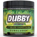 Dubby - Gamer Energy Drink Powder for Gaming - Sugar Free Energy Drinks, Nootropics Jitter-Free Natural Energy Powder, Green Apple and Secret Sauce Flavor, 30 Serving, 5.61 Ounces (DubSludge)