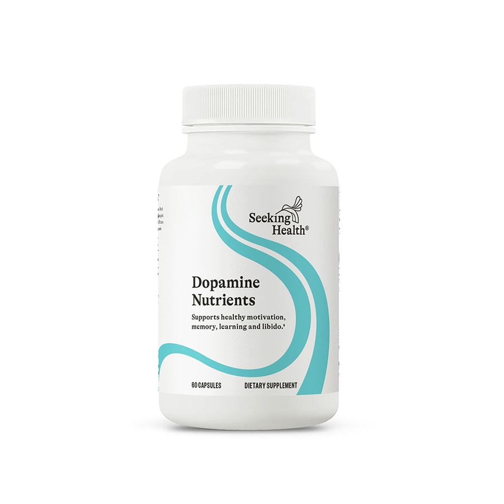 Sağlık Dopamine Nutrients, Enerji Desteği, Antioksit Desteği, Vegetarian (60 Capsules)