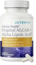 Juvenon Hücre Sağlığı | Kalp, Acetyl L-Carnitine ve Biotin ile Beyin Tamamı - NAD+ Fonksiyonlar, Enerji Üretimi, Mood, Revitalized Metabolism, mental Focus & Clarity (60 Tablet)