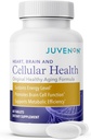 Juvenon Hücre Sağlığı | Kalp, Acetyl L-Carnitine ve Biotin ile Beyin Tamamı - NAD+ Fonksiyonlar, Enerji Üretimi, Mood, Revitalized Metabolism, mental Focus & Clarity (60 Tablet)
