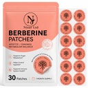 Berberine Patches for Appetite, Cravings and Metabolism Balance, with Cinnamon Extract, Vegan, 30 Count