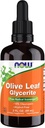 NOW Foods Supplements, Olive Leaf Glycerite Liquid, 18% Oleuropein, Dropper Included, Free Radical Scavenger*, 2-Ounce