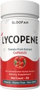 Domates Meyve Kapsülleri 500 mg | Lycopene Domates Meyvesi 10:1 Ekstra Toz | Non-GMO & Gluten Free Formula | Natural Carotenoid Supplement (60) (Kap 1))