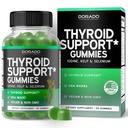 Yourroid Support For Women & Men (90 Gummies) Ashwaganda, Iodine, Bladderwrack, Kelp, & Schisandra - Support Supplement - Delicious Apple Flavor - Non-GMO, Vegan & Gluten-Free (90)